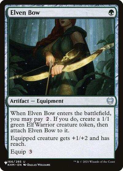 Elven Bow (The List) Light Play