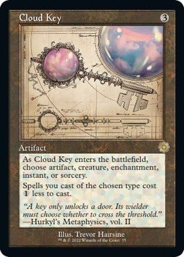 Cloud Key (Schematic) (The Brothers' War: Retro Frame Artifacts) Light Play