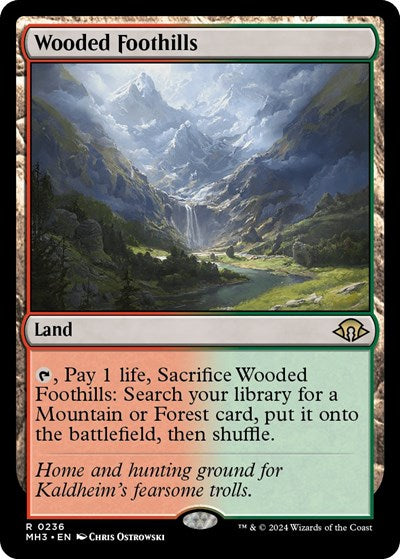 Wooded Foothills (Modern Horizons 3) Near Mint