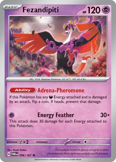Fezandipiti (SV06: Twilight Masquerade) Light Play Holofoil