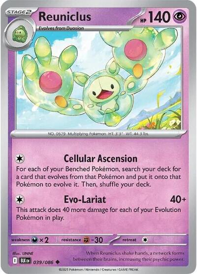 Reuniclus (SV: Black Bolt) Light Play
