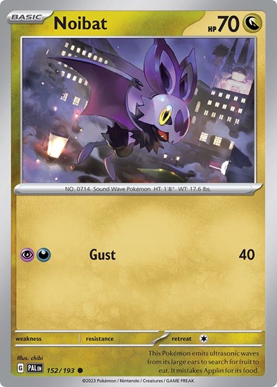 Noibat (SV02: Paldea Evolved) Light Play