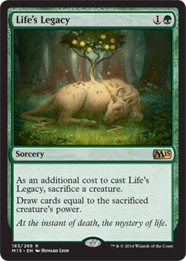 Life's Legacy (Magic 2015 Core Set) Near Mint