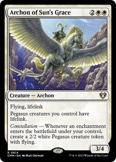 Archon of Sun's Grace (Commander Masters) Light Play