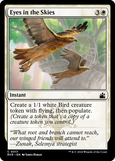 Eyes in the Skies (Ravnica Remastered) Light Play Foil