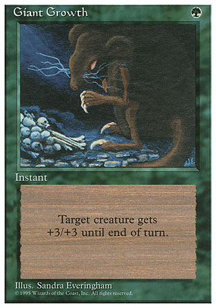 Giant Growth (4th Edition) Light Play