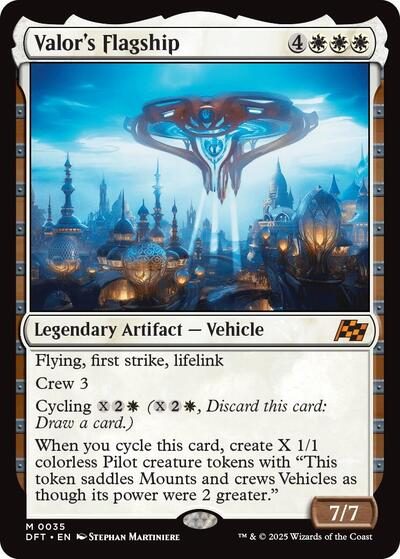 Valor's Flagship (Aetherdrift) Light Play