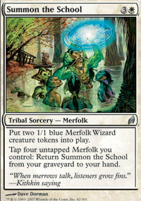 Summon the School (Lorwyn) Light Play
