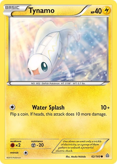 Tynamo (XY - Primal Clash) Light Play