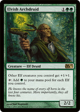 Elvish Archdruid (Magic 2013 Core Set) Light Play