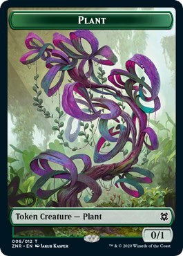 Plant Token (Zendikar Rising) Light Play