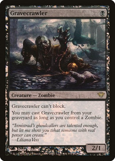 Gravecrawler (Promos: Buy-A-Box) Light Play Foil