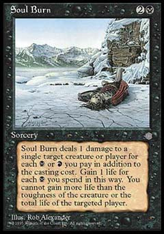 Soul Burn (Ice Age) Light Play