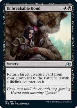 Unbreakable Bond (Ikoria: Lair of Behemoths) Light Play