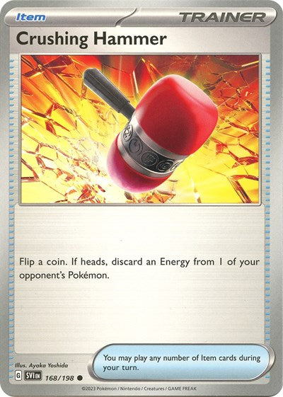 Crushing Hammer (Scarlet and Violet: Base Set) Light Play