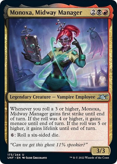 Monoxa, Midway Manager (Unfinity) Light Play