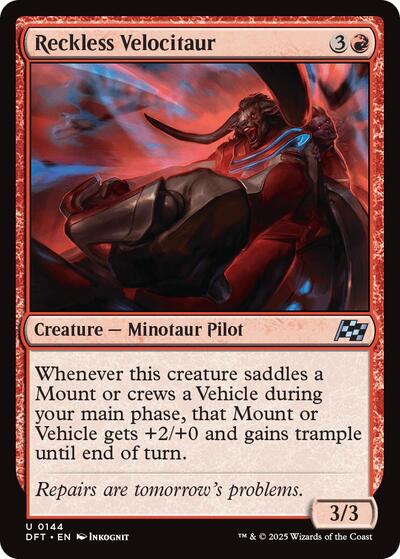 Reckless Velocitaur (Aetherdrift) Light Play