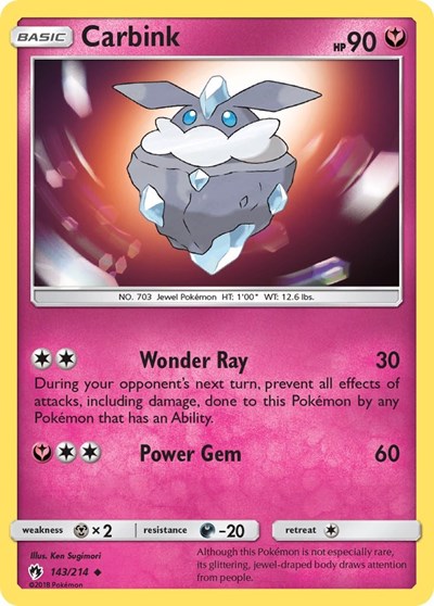 Carbink (143) (SM - Lost Thunder) Light Play
