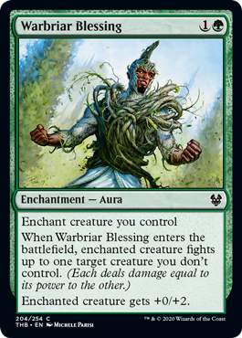 Warbriar Blessing (Theros Beyond Death) Light Play