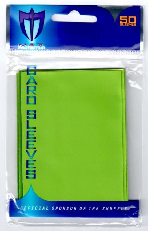 Alpha Gloss Sleeves - 50 count - Lime Green