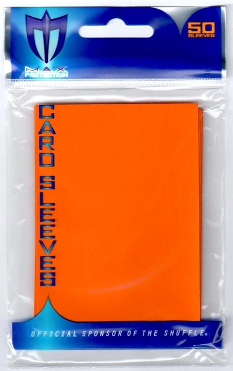 Alpha Gloss Sleeves - 50 count - Orange