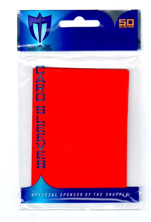 Alpha Gloss Sleeves - 50 count - Red
