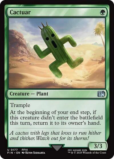 Cactuar (Universes Beyond: FINAL FANTASY) Light Play Foil