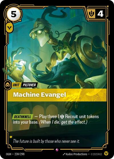 Machine Evangel (Origins) Light Play Foil