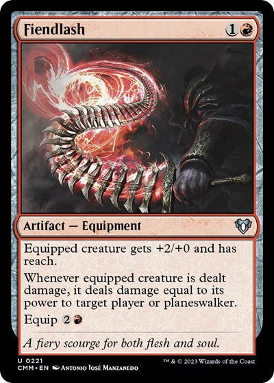 Fiendlash (Commander Masters) Light Play