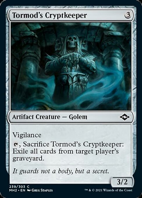 Tormod's Cryptkeeper (Modern Horizons 2) Light Play Foil