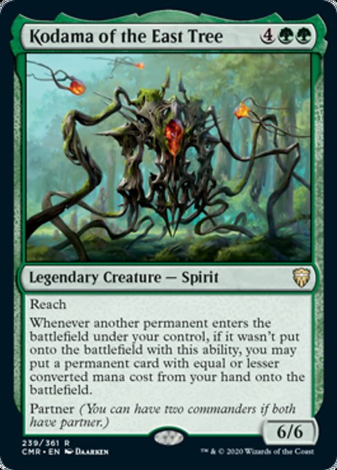 Kodama of the East Tree (Commander Legends) Light Play