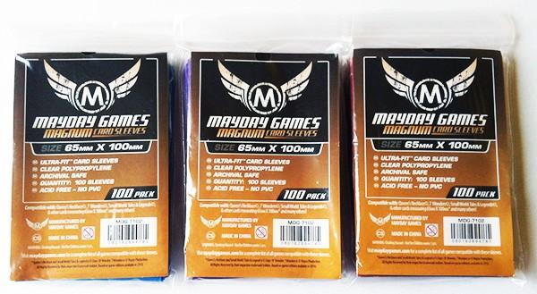 100 ct Magnum Ultra-Fit "7 Wonders" Card Sleeves - 3 Pack
