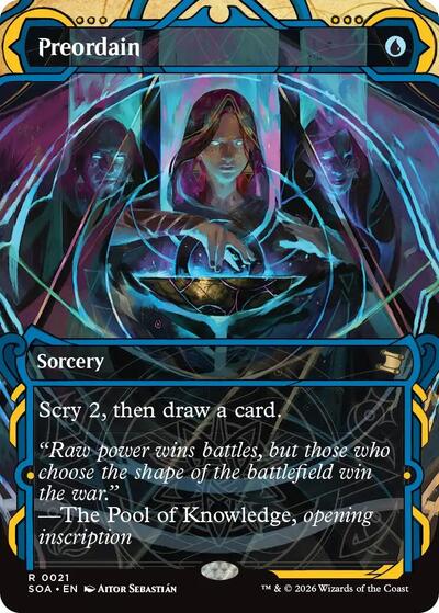 Preordain (Secrets of Strixhaven: Mystical Archive) Light Play