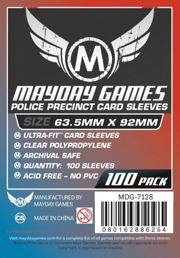 100 ct Custom "Police Precinct" Sized Card Sleeves