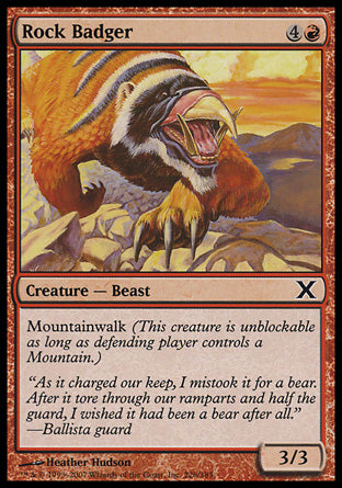 Rock Badger (10th Edition) Light Play
