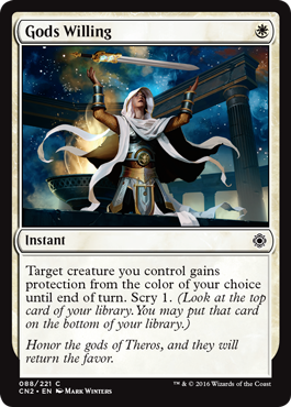 Gods Willing (Conspiracy: Take the Crown) Light Play