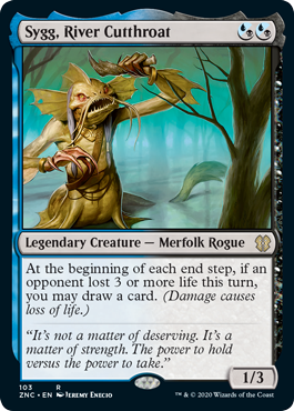 Sygg, River Cutthroat (Commander 2020 Zendikar Rising) Light Play
