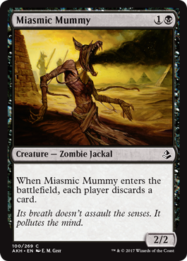 Miasmic Mummy (Amonkhet) Light Play
