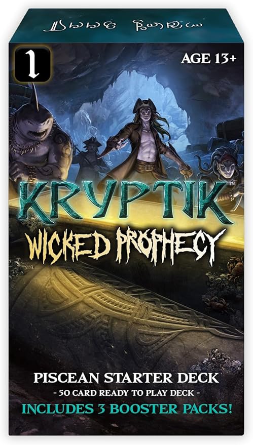Kryptik TCG: Wicked Prophecy- Piscean Starter Deck