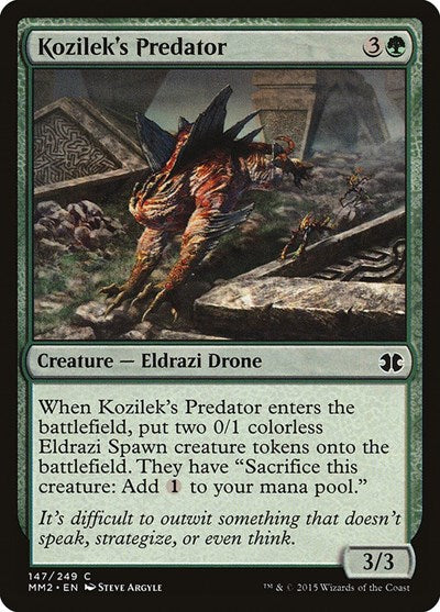 Kozilek's Predator (Modern Masters 2015) Light Play