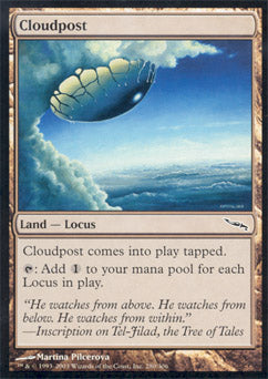 Cloudpost (Mirrodin) Heavy Play