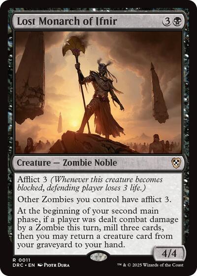 Lost Monarch of Ifnir (Commander: Aetherdrift) Light Play