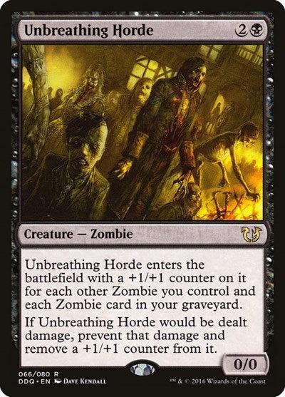 Unbreathing Horde (Duel Decks: Blessed vs Cursed) Damaged / Poor