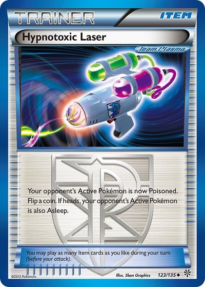 Hypnotoxic Laser (Team Plasma) (Plasma Storm) Damaged / Poor