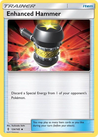 Enhanced Hammer (SM - Guardians Rising) Light Play