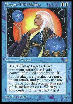 Magus of the Unseen (Ice Age) Light Play