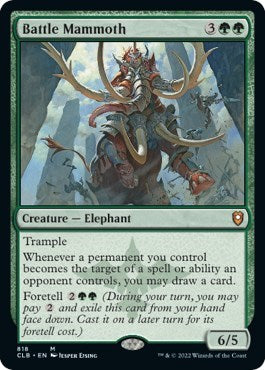 Battle Mammoth (Commander Legends: Battle for Baldur's Gate) Light Play