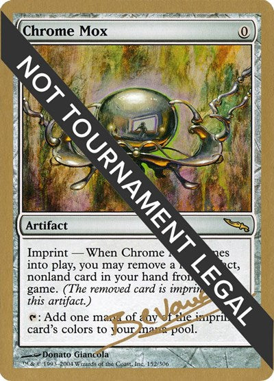 Chrome Mox - 2004 Manuel Bevand (MRD) (World Championship Decks) Medium Play