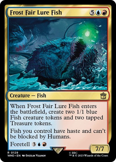 Frost Fair Lure Fish (Universes Beyond: Doctor Who) Light Play