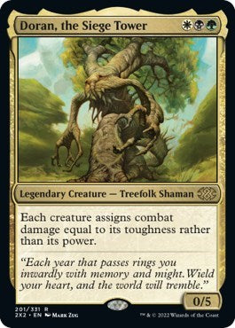 Doran, the Siege Tower (Double Masters 2022) Near Mint Foil